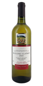 Ryzlink vlašský výběr z hroznů Pavlov